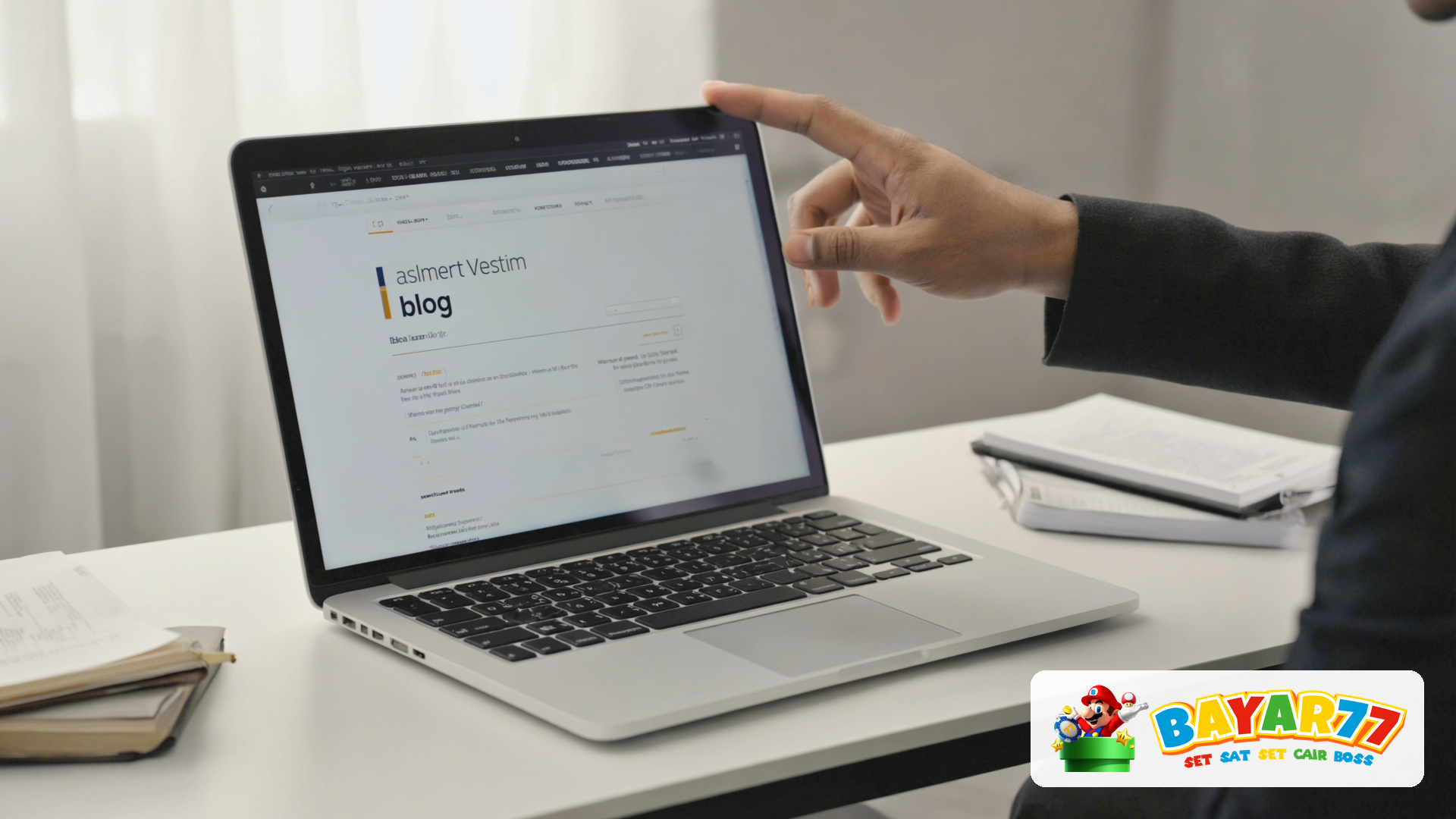 Ilustrasi BAYAR77 : Informasi Login dan Pemeriksaan Akses